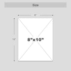 SIGNWIN Poster Bathroom Decor 8"x10"x 4, Wall Art Room Decor Multicolor for Living Room, Bedroom, Office White Nautical Ocean Sea Beach Grass Seagull Landscape Nature Wilderness Realism Landscape