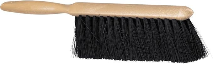 PFERD 89400 Maintenance Plastic Block Heavy Duty Line Coarse/General Purpose Sweep Counter Duster, Black Tampico Bristles, 2-1/2" Trim Length, 8" Length