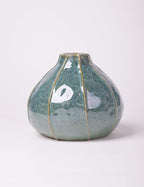 HAUCOZE Ceramic Decorative Vase Modern Decor Statue Table Centerpiece Sculpture Gifts 6.3inch