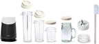 Tribest PB-430GY-A Personal Blender II, Mason Jar Ready Personal Blender with Mason Jar Mug, Gray