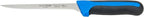 Sof-Tek, 6" Boning Knife, Narrow, Soft Grip Handle,Silver/Black/Blue