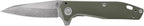 Gerber Gear Fastball - Slim, Lightweight Folding Knife with Lock Release - Pocket Knife with 3-Position Clip - EDC Gear - 3" - Made in USA - Flat Sage