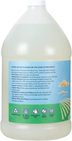 Ginger Lily Farms Botanicals Plant-Based 4-In-1 Dishwasher Rinse Aid, 100% Vegan & Cruelty-Free, Fragrance-Free, 1 Gallon (128 fl oz) Refill, 128.00 Fl Oz (Pack of 1)