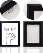 Framed Black and White Bathroom Wall Art Funny Bathroom Wall Decor Signs Bad Smell Toliet Print Painting Decor Canvas Artwork