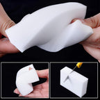 10 Pack Magic Sponge Eraser 2X Thick and Long Lasting Melamine Cleaning Sponges in Bulk - Multi Surface Scrubber Foam Cleaning Pads - Bathtub, Floor, Baseboard, Bathroom, Wall Cleaner (3.9*2.4*0.8in)