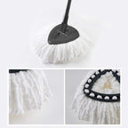 6 Pack Spin Mop Replacement Heads Microfiber Spin Mop Refills Easy Cleaning Mop Head