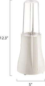 Tribest PB-150 Personal Blender for Shakes and Smoothies with Portable Blender Cups, White Large