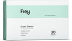 FREY Naturally Scented Dryer Sheets - Fabric Softener for Soft, Fresh & Clean Clothes (1-pack, Cedar Grove)