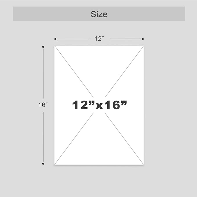 SIGNWIN Poster Bathroom Decor, Wall Art Room Decor Multicolor for Living Room, Bedroom, Office White White Beach Shore Tropical Palm Tree Island Nature Wilderness Realism Landscape - 12"x16"x4