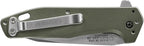 Gerber Gear Fastball - Slim, Lightweight Folding Knife with Lock Release - Pocket Knife with 3-Position Clip - EDC Gear - 3" - Made in USA - Flat Sage