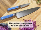 Misen 3.5" Paring Knife – Precision Kitchen Knife - High-Carbon Stainless Steel Blade – Ergonomic Handle for Peeling, Trimming, and Slicing – Lightweight, Versatile Tool for All Culinary Tasks - Black