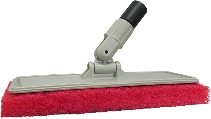 STAR BRITE Flexible Head Scrubber with Red Pad (040124)