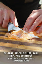 Dalstrong Fillet Knife - 7 inch - Vanquish Series - Forged High Carbon German Steel - POM Handle - Professional Kitchen Knife Gift - Razor Sharp Boning Knife - NSF Certified