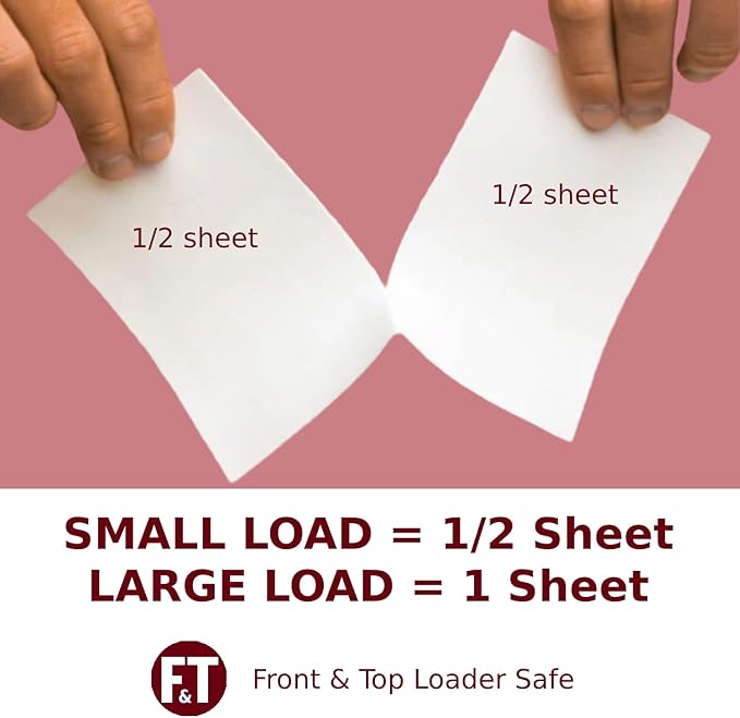 Laundry Detergent Sheets - Pre-Measured Laundry Sheets - Powerful Stain Removal - Gentle on Skin & Fabrics - Works in All Washers - Convenient. (Christmas Spice - 80 Sheet Pack)