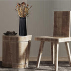 Black Vintage Vase, 10 Inches Antique Glass Vase Rustic European Unique Chic Style for Tabletop, Kitchen, Office, Living Room Decoration