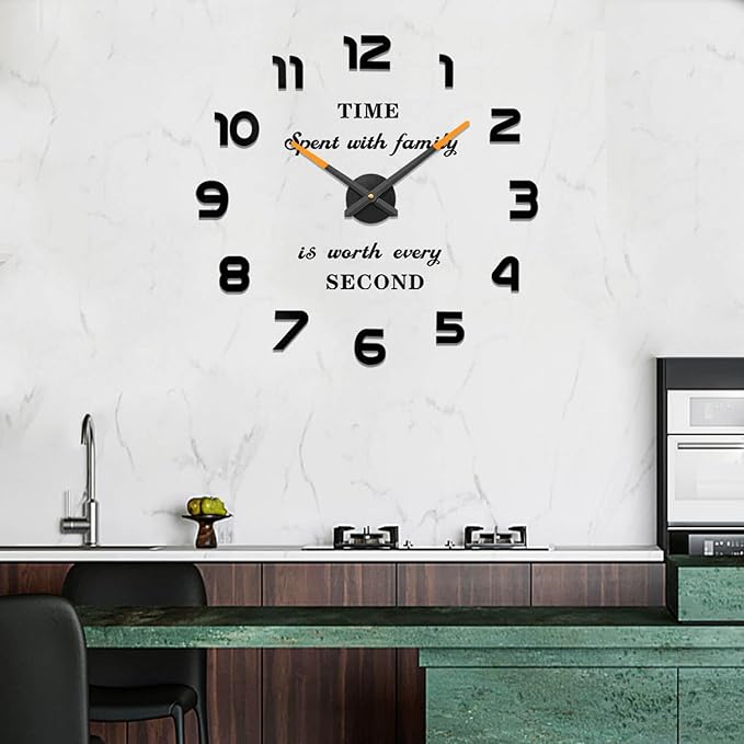 VANGOLD Wall Clock for Living Room Decor