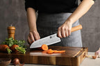 XINZUO 7.3 Inch Santoku Knife, Hand Forged 67 Layers Damascus Super Steel Chef Knife, Japanese Chopping Knife Ultra Sharp, Professional Kitchen Knife with Olive Wood Octagonal Handle
