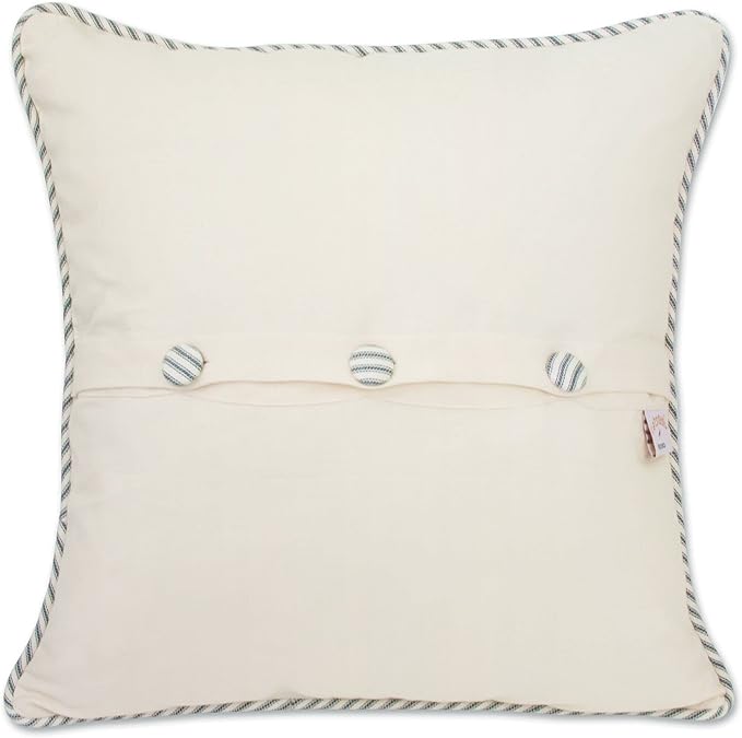 Catstudio Hilton Head Embroidered Decorative Throw Pillow