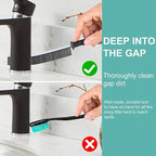 3 Pcs Crevice Cleaning Brush Multifunctional Hard Bristle Gap Cleaning Brush Tool, Grout Brush for Household Use, Home, Kitchen, Bathroom, Window, Vehicle, Faucets, Toilet, Grout