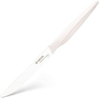 Kyocera 4-piece Ceramic Steak Knife Set, 4.5" White