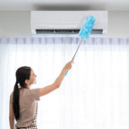 Tanlade 36 Pcs Microfiber Feather Duster for Cleaning 13-31 Inch Extendable Cobweb Dusters Ceiling Fan Duster Washable Bendable Tool for Office Car Window Furniture (Bright Color)