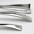 Luxury 4-Piece 18/10 Stainless Steel Flatware Set, Mirror Polishing Silver