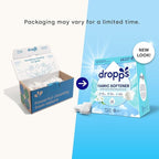 Dropps Laundry Fabric Softener Pods, Crisp Breeze (32 Pods) - Laundry Additive for Softening & Protection - HE Compatible Mineral Based Ingredients Laundry Supplies