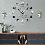 VANGOLD Design 3D Wall Clock for Classroom Decor