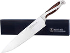 Hammer Stahl 10-Inch High Carbon Chef Knife | Versatile Cooking Knife for Chopping, Slicing & Precision Cutting | German Forged Sharp Kitchen Knife | Ergonomic Quad-Tang Pakkawood Handle & Gift Box