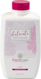 Forever New 32oz Liquid Original Scent Fabric Care Wash 2 Pack (64oz Total) Natural Laundry Detergent