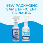 KINZUA ENVIRONMENTAL Urine B-Gone, Professional Enzyme Odor Eliminator & Pet Stain Remover, Human, Cat & Dog Urine Cleaner, Effective on Laundry, Carpets & More, Original Scent, 32oz