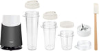 Tribest PB-410GY-A Personal Blender II, Mason Jar Ready Basic Pack Blender, Gray
