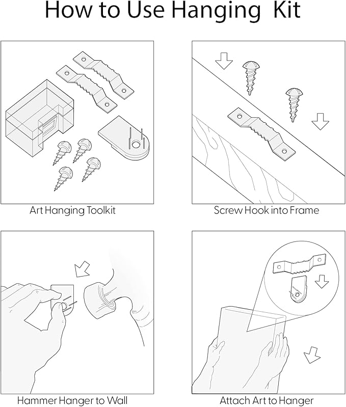 SIGNWIN Framed Canvas Print Wall Art Modern Abstract Organic Shapes Black and Beige Fluid Pattern Photography Modern Art Minimalist Black and White for Living Room, Bedroom, Office - 16"x24"x3 Black