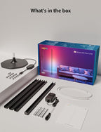 Lepro OE1 AI Floor Lamps for Living Room, Smart LED Corner Lamp with RGBW Color Changing, Alexa Compatible, AI Generated 4.0, Music Sync, Modern Standing Lights for Bedroom, No Remote, 2.4G WiFi Only