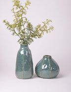 HAUCOZE Ceramic Decorative Vase Modern Decor Statue Table Centerpiece Sculpture Gifts 8.3inch