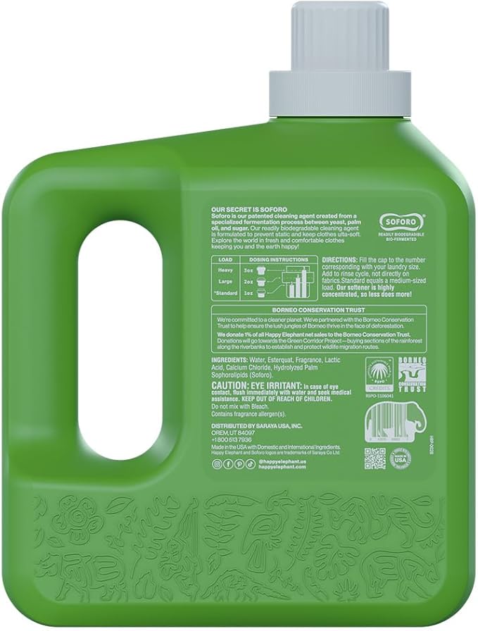 Liquid Laundry Bundle, White Tea & Fig Scent, Natural Laundry Detergent & Fabric Softener, Plant Based, Stain Remover & Fabric Conditioner, Gentle on Skin, 64 Fl Oz Each, 2 Pack