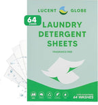 Laundry Detergent Sheets - Pre-Measured Laundry Sheets - Powerful Stain Removal - Gentle on Skin & Fabrics - Works in All Washers - Convenient and Travel Friendly (Fragrance Free)