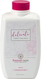 Forever New 32oz Liquid Unscented Fabric Care Wash 2 Pack (64oz Total) Natural Laundry Detergent