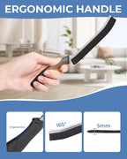 Crevice Cleaning Brushes, Cleaner Scrub Brush Tool for Hard to Reach Tight Space, Home Essentials, Cleaning Supplies for Shower, Bathroom, Kitchen, Toilet, Window