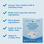 Laundry Detergent Sheets - Pre-Measured Laundry Sheets - Powerful Stain Removal - Gentle on Skin & Fabrics - Works in All Washers - Convenient. (Fragrance free - 5 Sheet Pack)