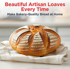 Bread Proofing Basket Set of 2 - Round 9" Sourdough Bread Baking Supplies w/Linen Liner, Scrapers, Scoring Lame, Whisk, Blades Banneton Proofing Baskets - Sourdough Starter Kit for Beginners