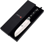 Qin Dynasty Series Santoku knife Pro Kitchen Knife 6.8 Inch Chef's knife High Carbon German Stainless Steel Sharp paring knife with Ergonomic Handle