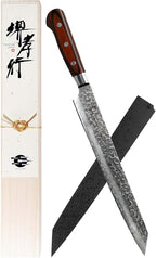 Sakai Takayuki Damascus Sushi Knife - Yanagiba Knife, 10.5 inch (MPN DY270)