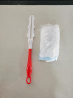 JEHONN Duster Refills 30 Counts for Swiffer, 4X Heavy Duty Microfibers, 360 Degree Dusting Kit with 1 Handle, Multi-Surface Dust Removing Tool for Cleaning Blinds Bookshelf Furniture Electronics