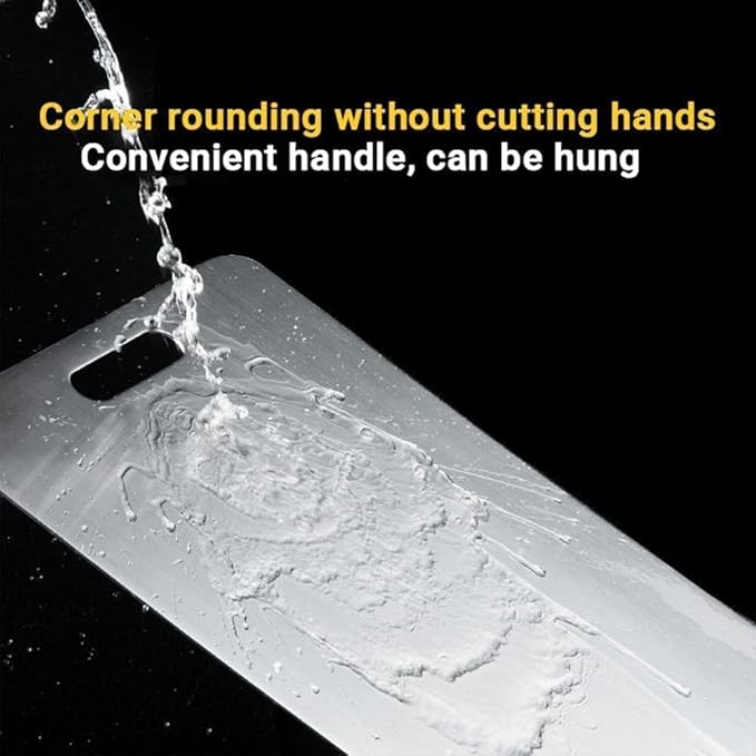 Titanium Cutting Boards for Kitchen, Cutting Board Double Sided Food Grade, 100% Pure Titanium and Wheat Straw PP, Dishwasher Safe & Easy to Clean (12 x 9 inch)