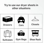 Dr.Easy Dryer Sheets Lavender Plant Based all ingredients for Sensitive Skin 160 Ct 100% Rayon Fabric Softener sheet for laundry No Dyes Reduce Static & Wrinkles Soften Clothes Help Repel Pet Hair