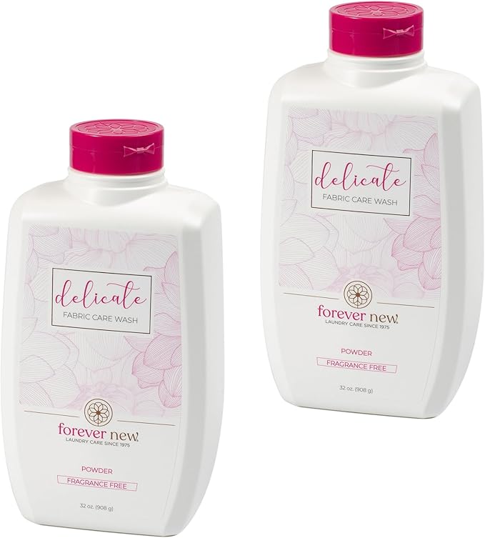 Forever New Granular Fabric Care Wash Unscented - 64oz (2pack) Natural Laundry Detergent