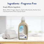 The Clean People Liquid Fabric Softener - Softens & Removes Static Cling - Vegan (100 Fl Oz, Fragrance Free)