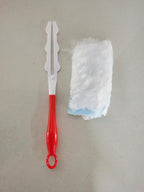 JEHONN Duster Refills 30 Counts for Swiffer, 4X Heavy Duty Microfibers, 360 Degree Dusting Kit with 1 Handle, Multi-Surface Dust Removing Tool for Cleaning Blinds Bookshelf Furniture Electronics