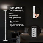JOOFO Floor Lamp,30W/2400LM Sky LED Modern Torchiere 3 Color Temperatures Super Bright -Tall Standing Pole Light with Remote & Touch Control for Living Room,Bed Room,Office (Pearl White)